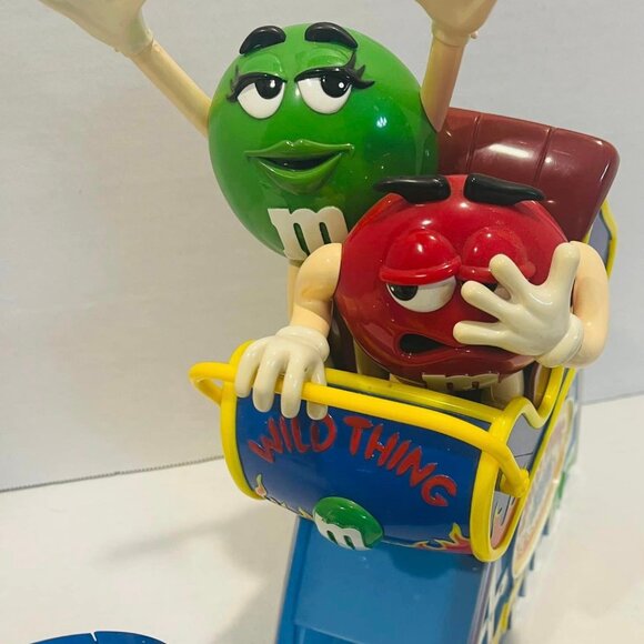 M&M Dispensers set of 3~at the Movies ~Wild Thing Roller Coaster~Madame Green - Picture 4 of 9